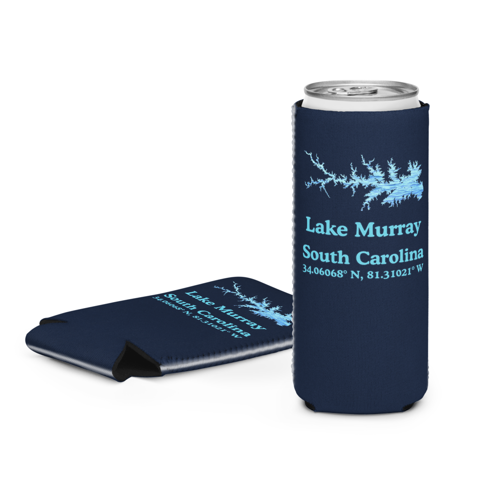 Lake Murray Can Cooler (Regular & Slim Sizes)