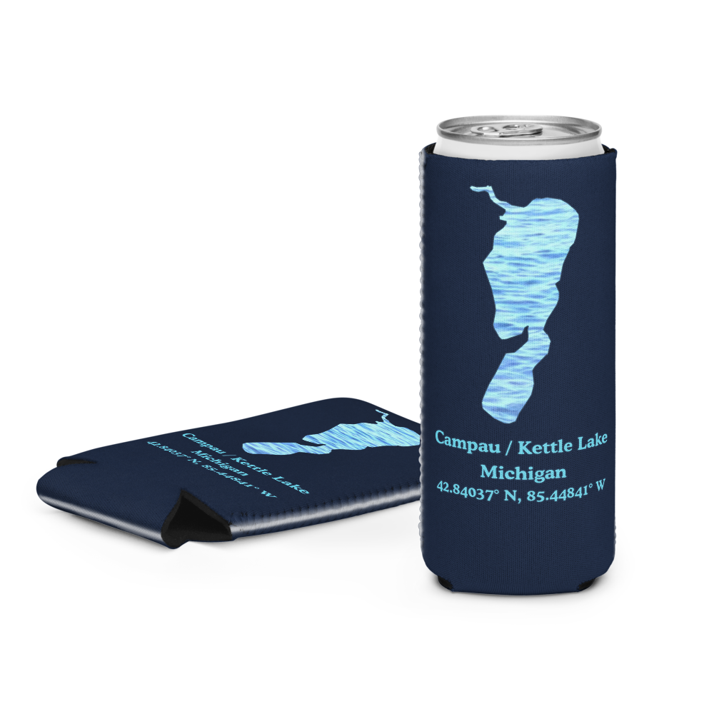 Campau / Kettle Lake Can Cooler (Regular & Slim Sizes)
