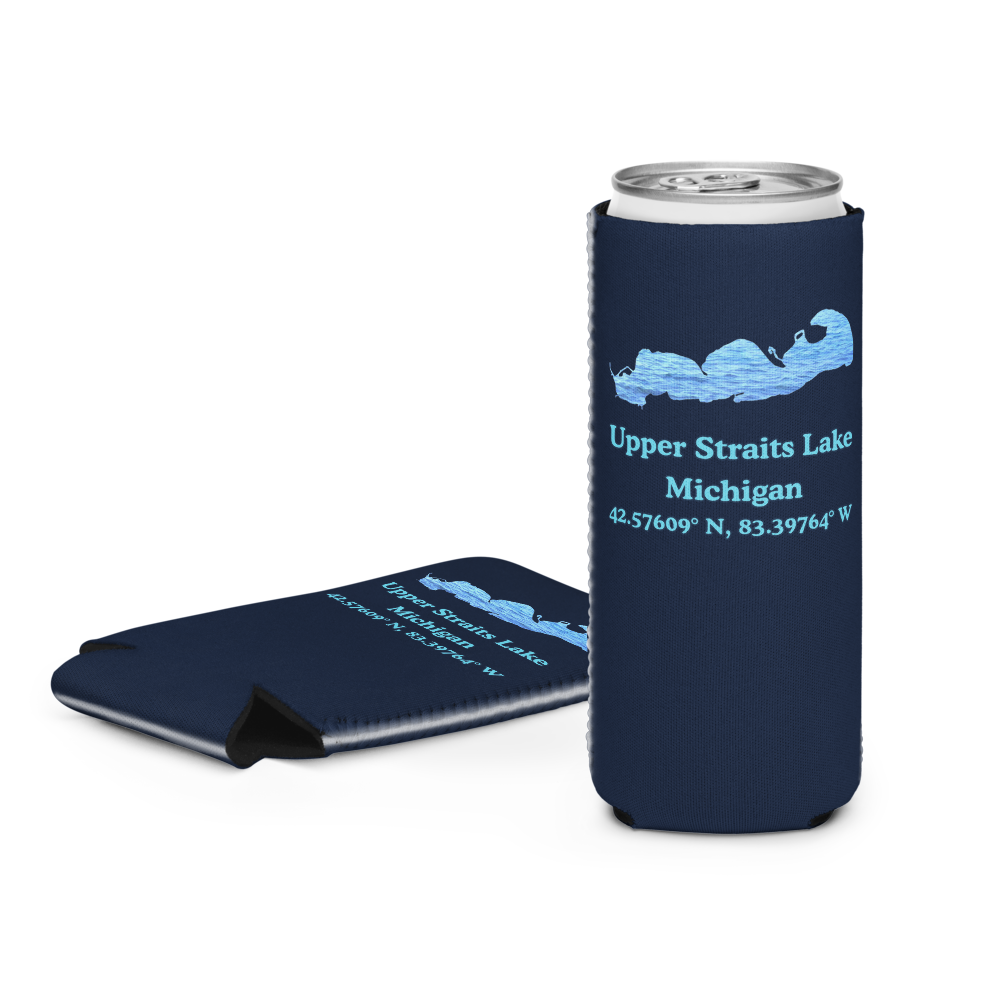 Upper Straits Lake Can Cooler (Regular & Slim Sizes)