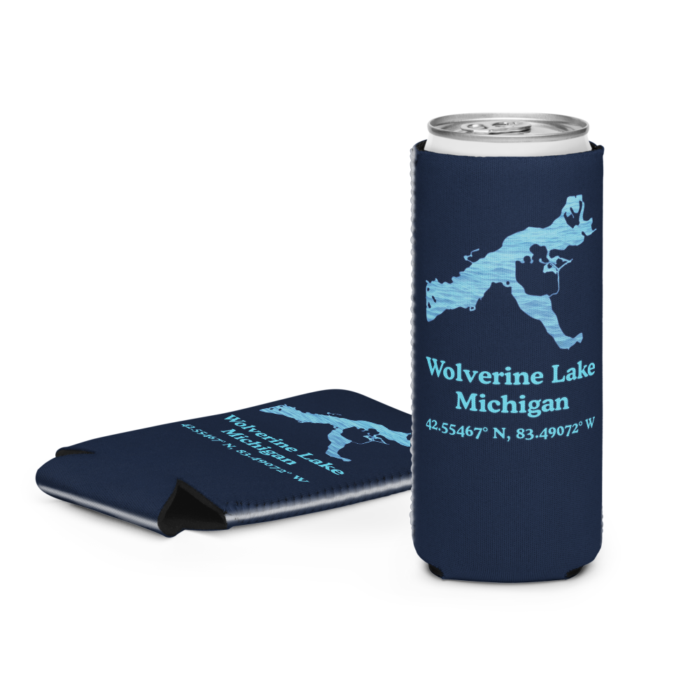 Wolverine Lake Can Cooler (Regular & Slim Sizes)