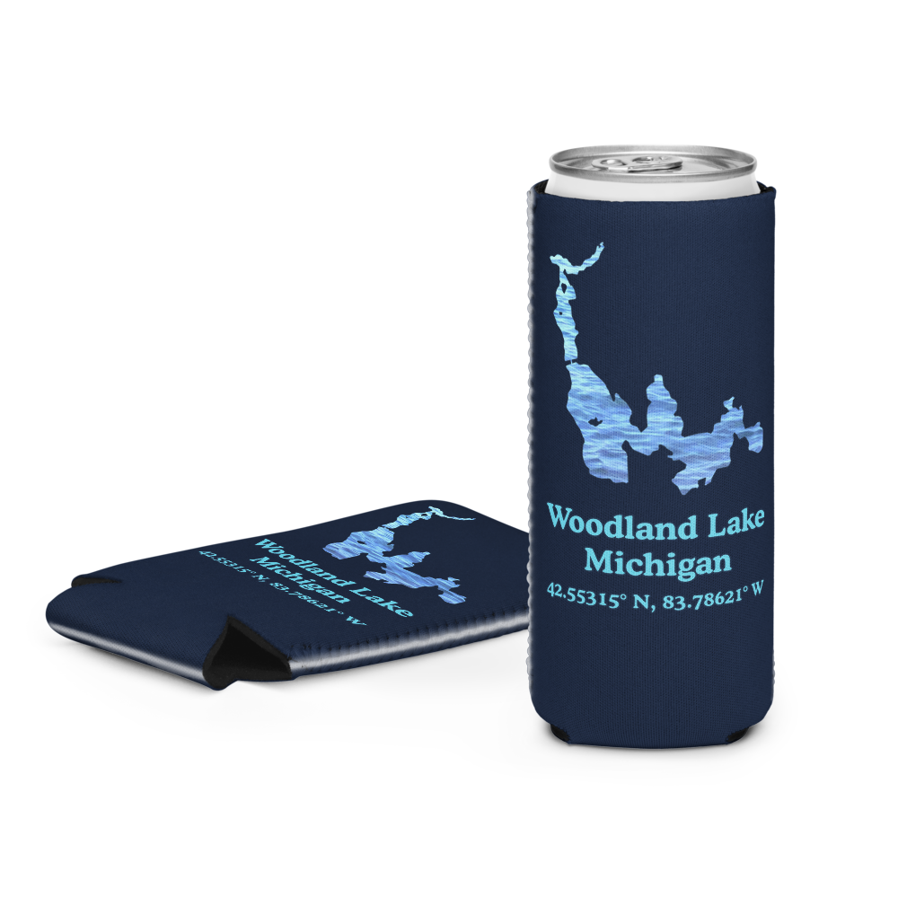 Woodland Lake Can Cooler (Regular & Slim Sizes)