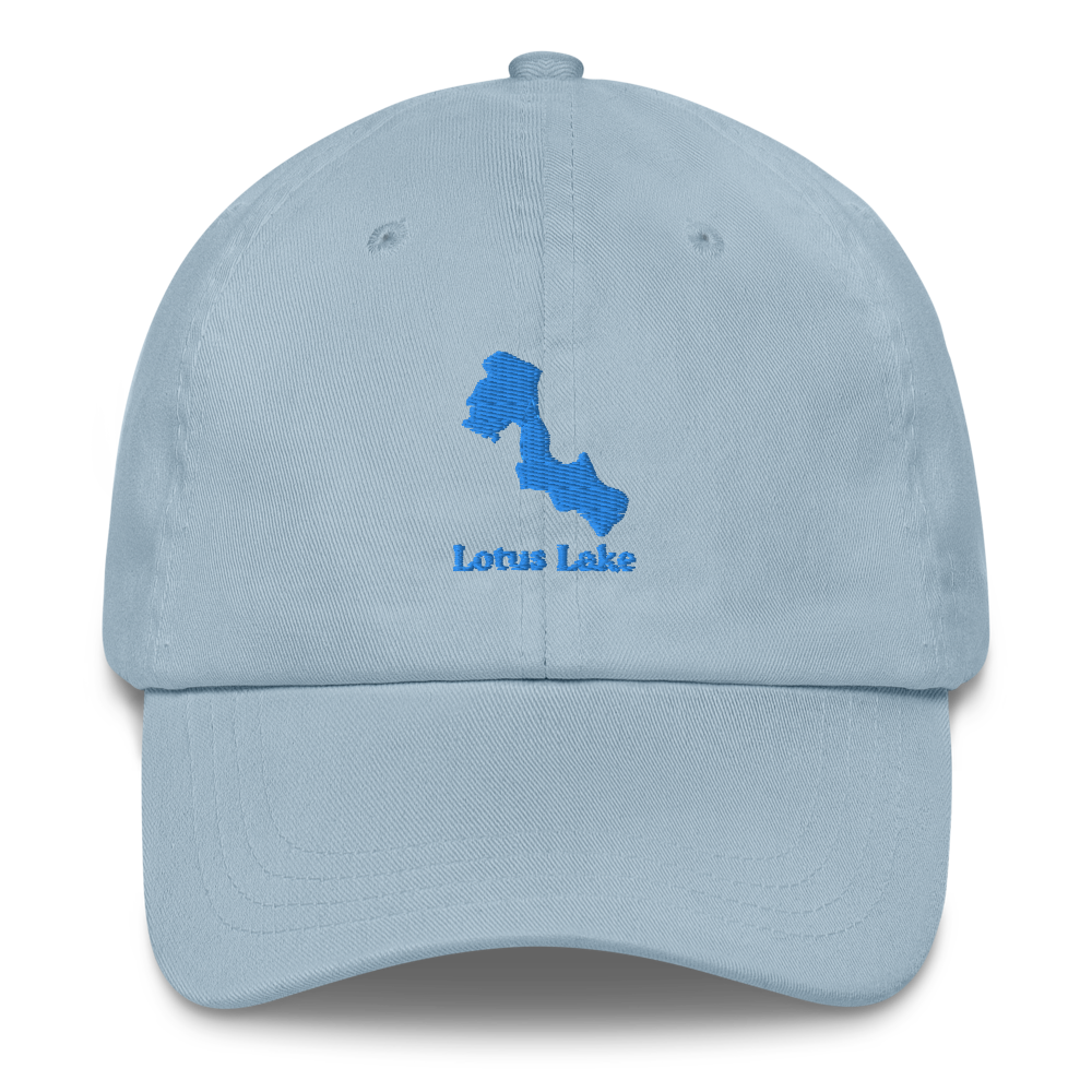 Lotus Lake Embroidered Hat