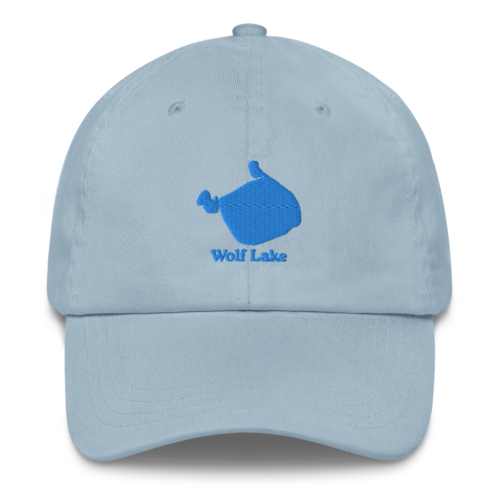 Wolf Lake Embroidered Hat