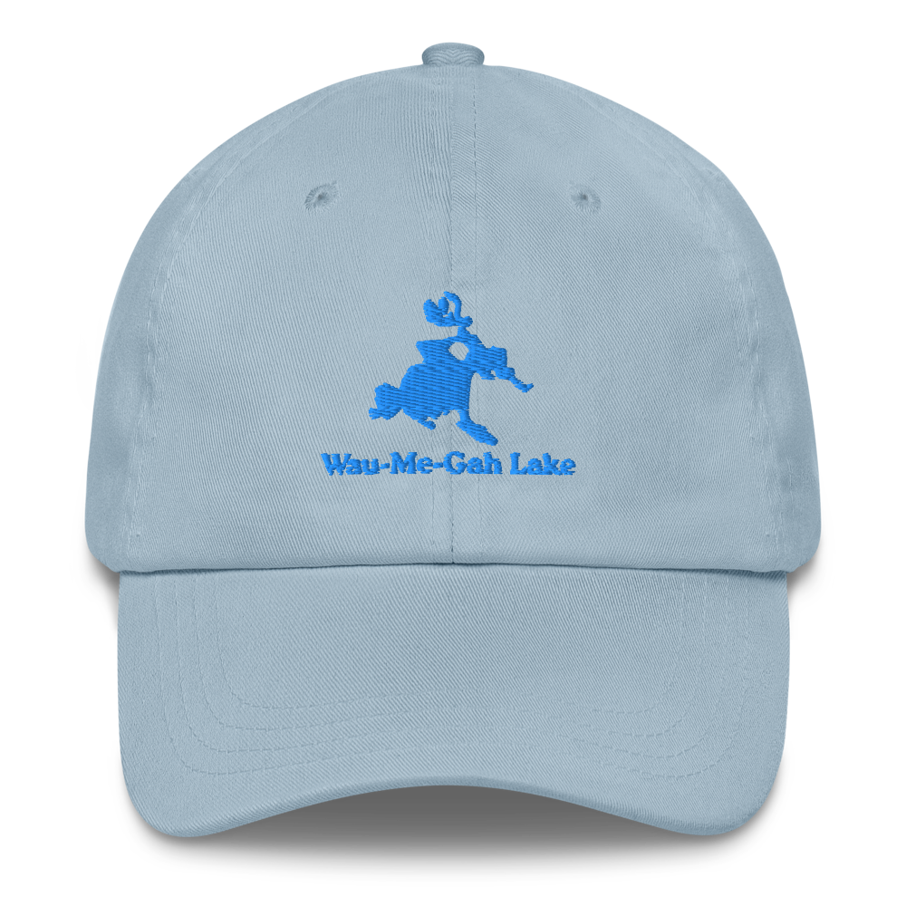 Wau-Me-Gah Lake Embroidered Hat