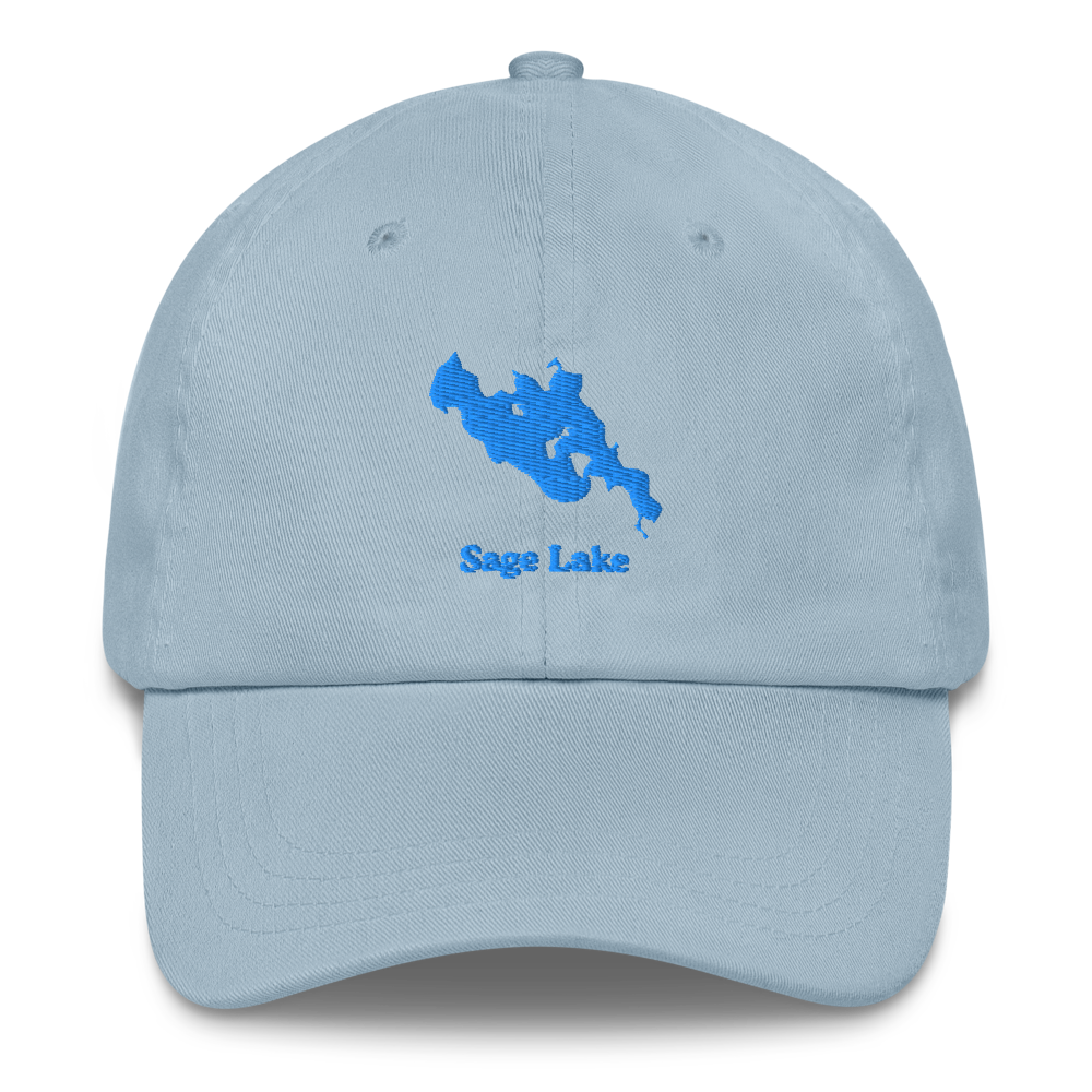 Sage Lake Embroidered Hat