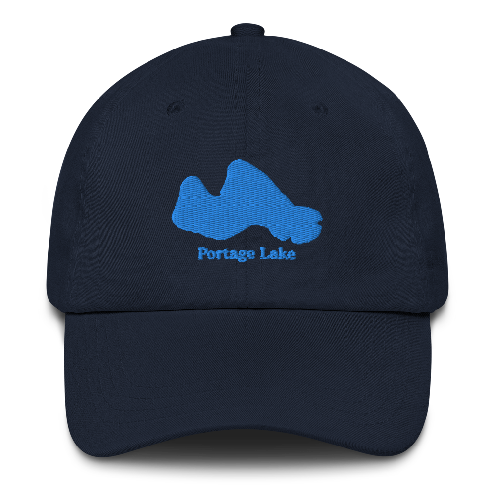 Portage Lake Embroidered Hat
