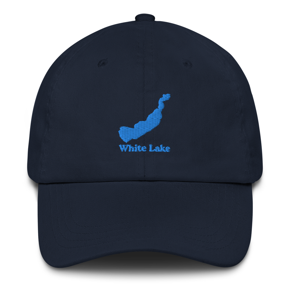 White Lake Embroidered Hat