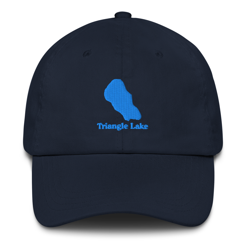 Triangle Lake Embroidered Hat