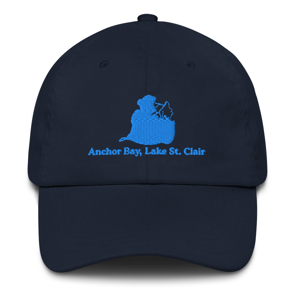 Anchor Bay, Lake St. Clair Embroidered Hat