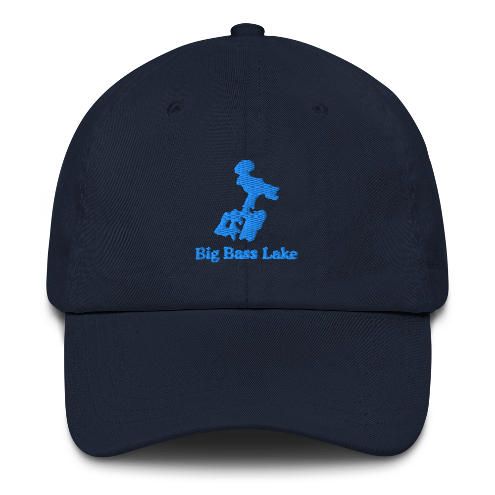 Big Bass Lake Embroidered Hat