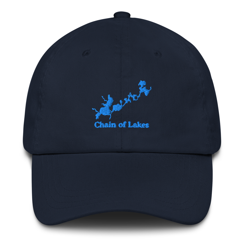 Chain of Lakes Embroidered Hat