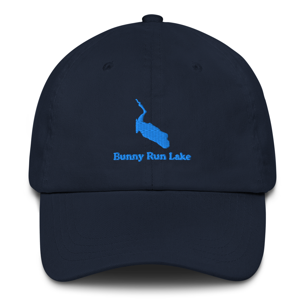 Bunny Run Lake Embroidered Hat