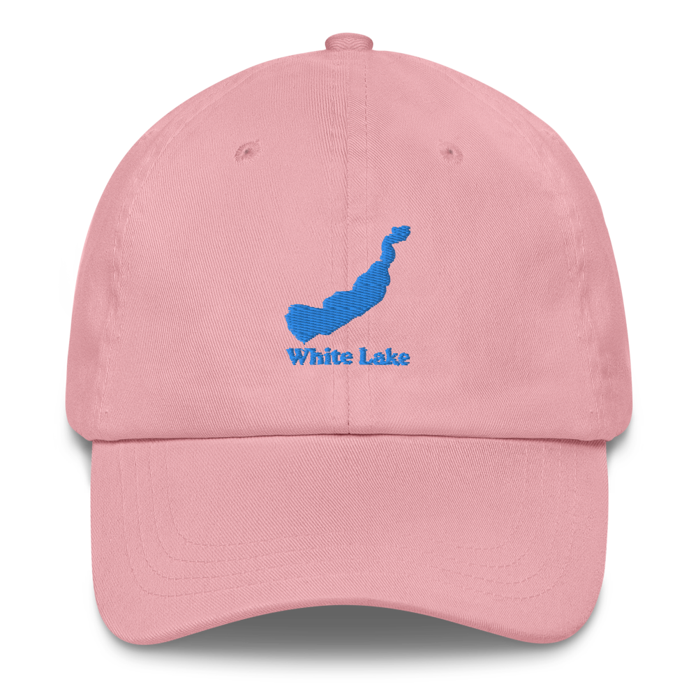 White Lake Embroidered Hat