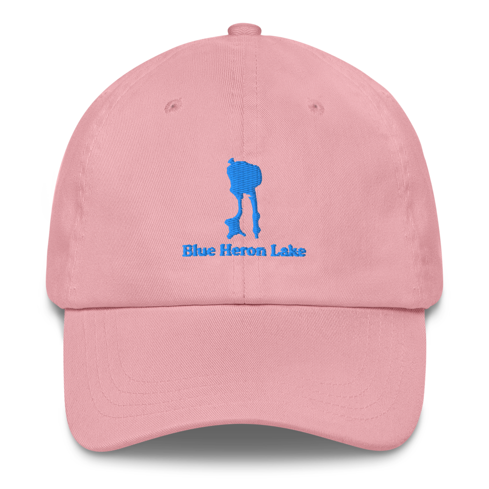 Blue Heron Lake Embroidered Hat