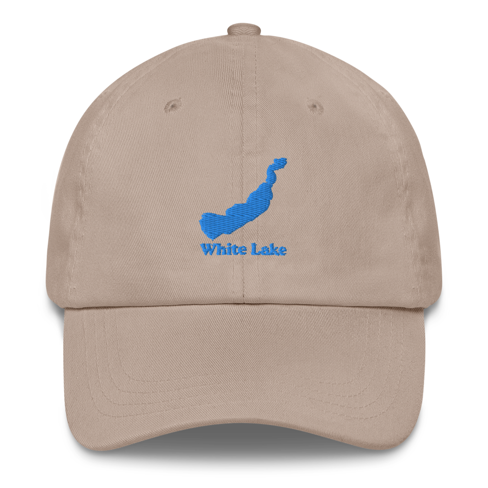 White Lake Embroidered Hat