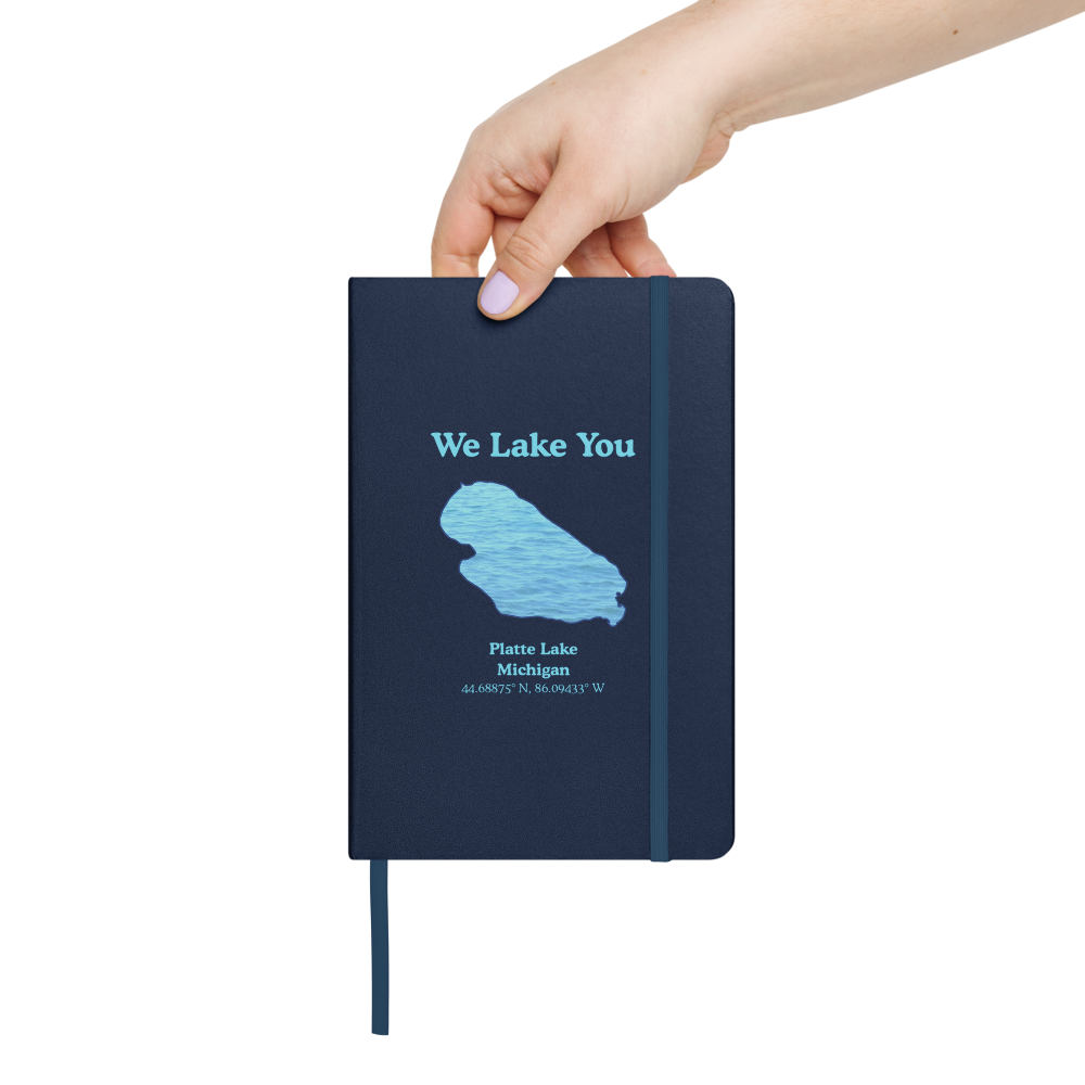 Platte Lake Guestbook - Hardcover Notebook