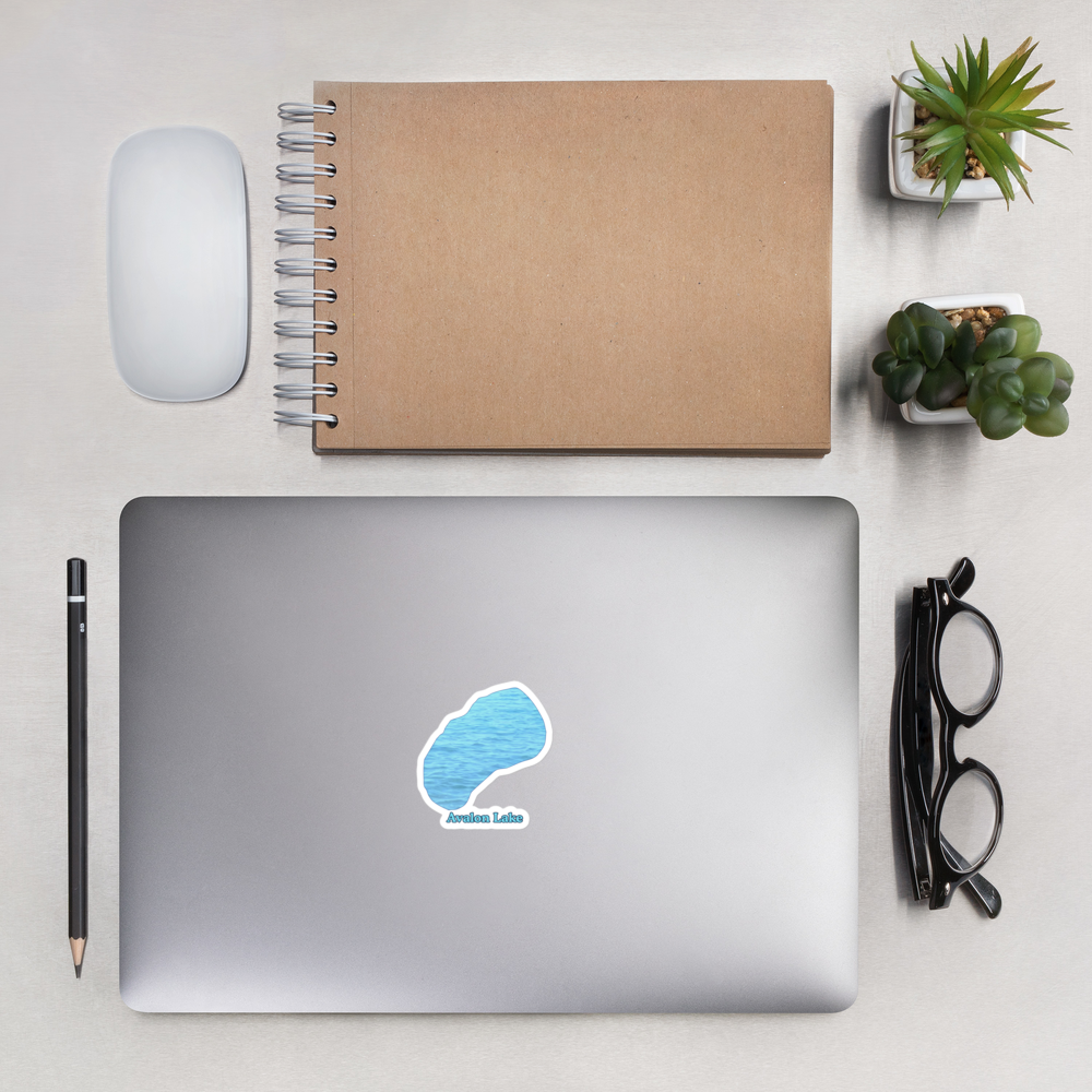 Avalon Lake Stickers in two sizes