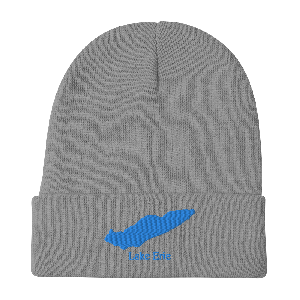 Lake Erie Embroidered Beanie Hat