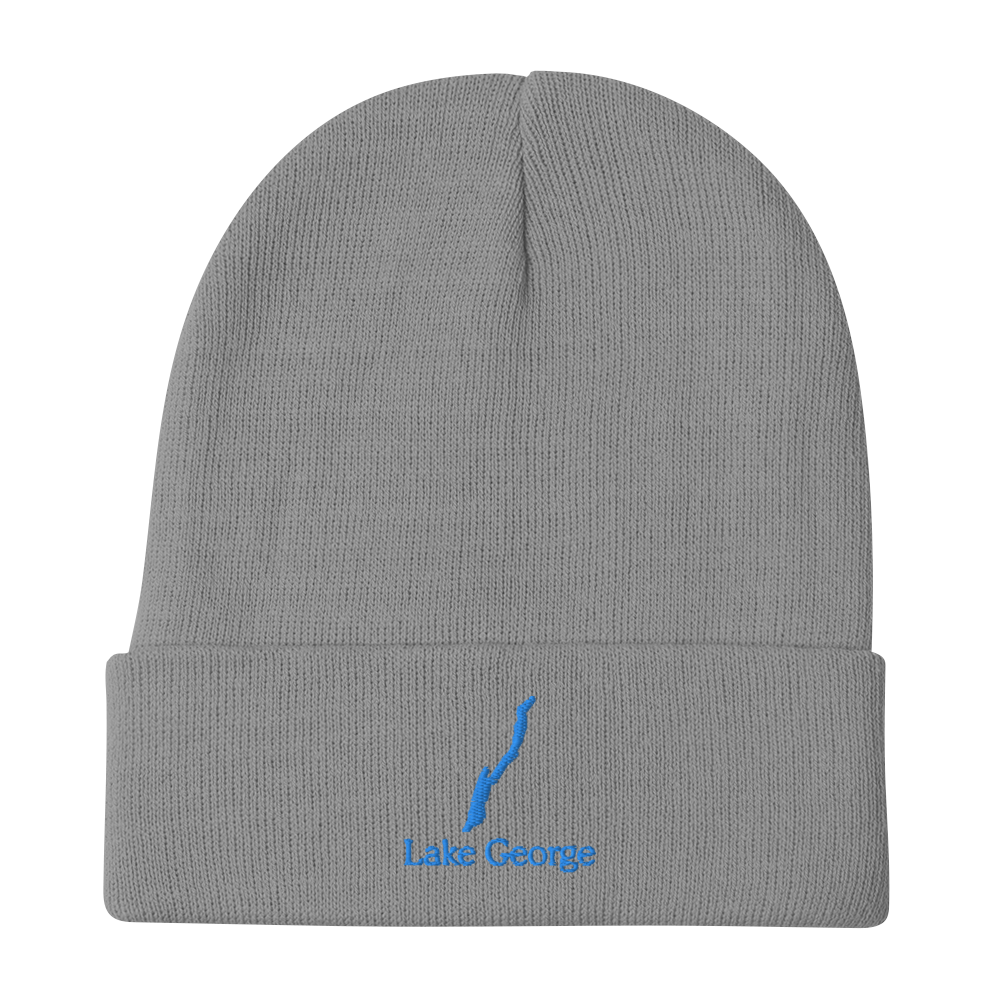 Lake George Embroidered Beanie Hat