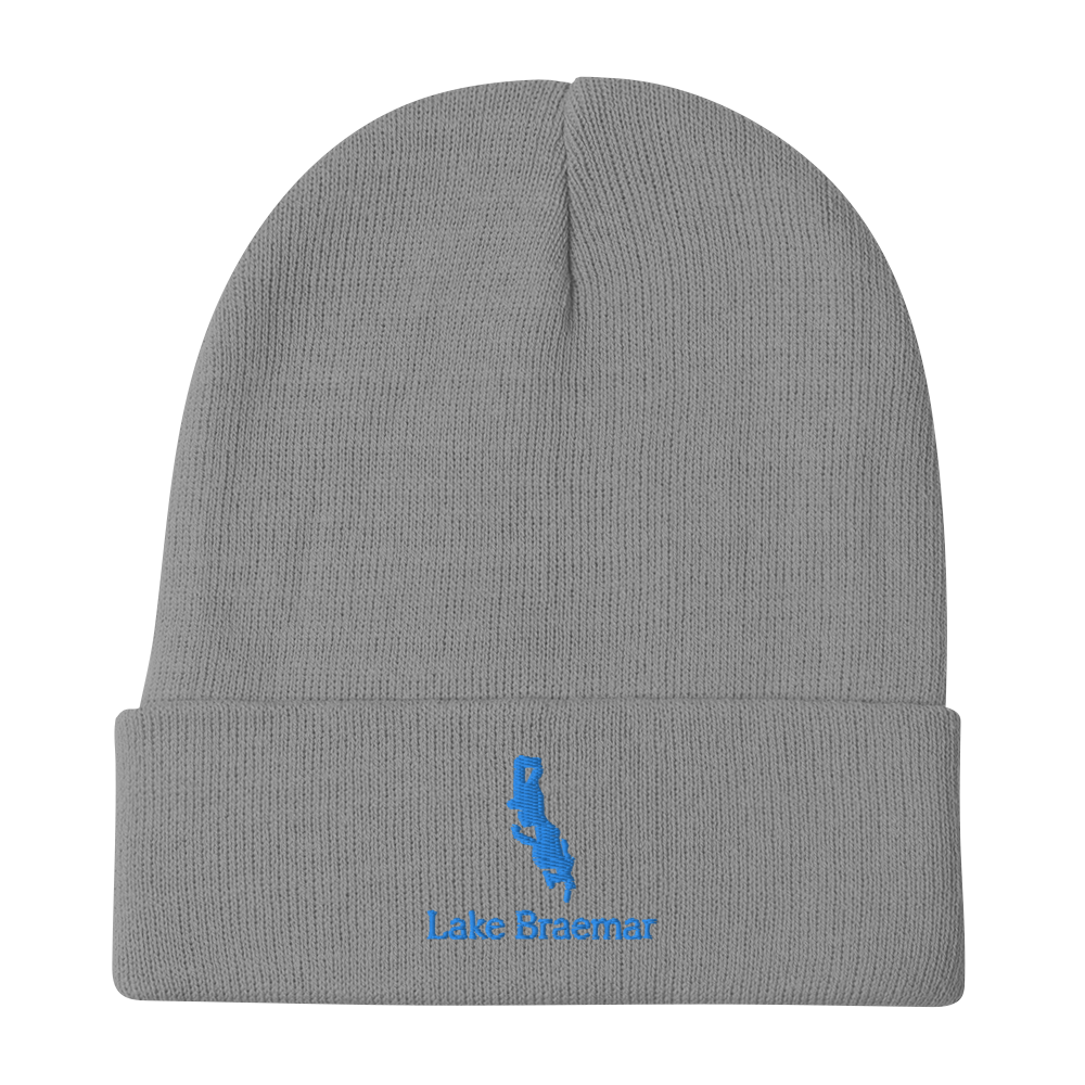 Lake Braemar Embroidered Beanie Hat