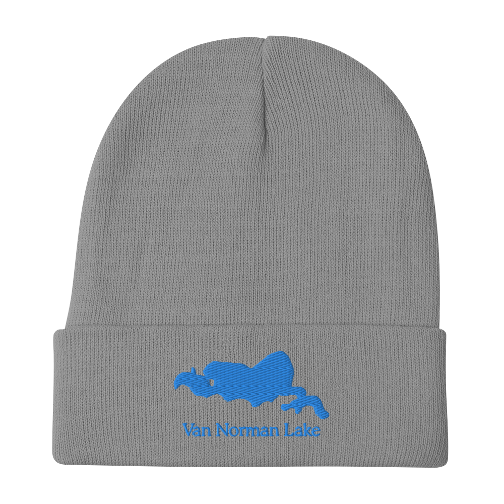 Van Norman Lake Embroidered Beanie Hat