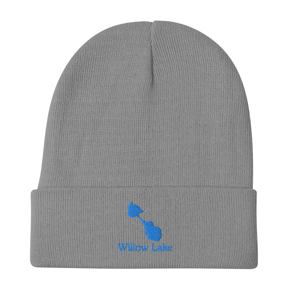 Willow Lake Embroidered Beanie Hat