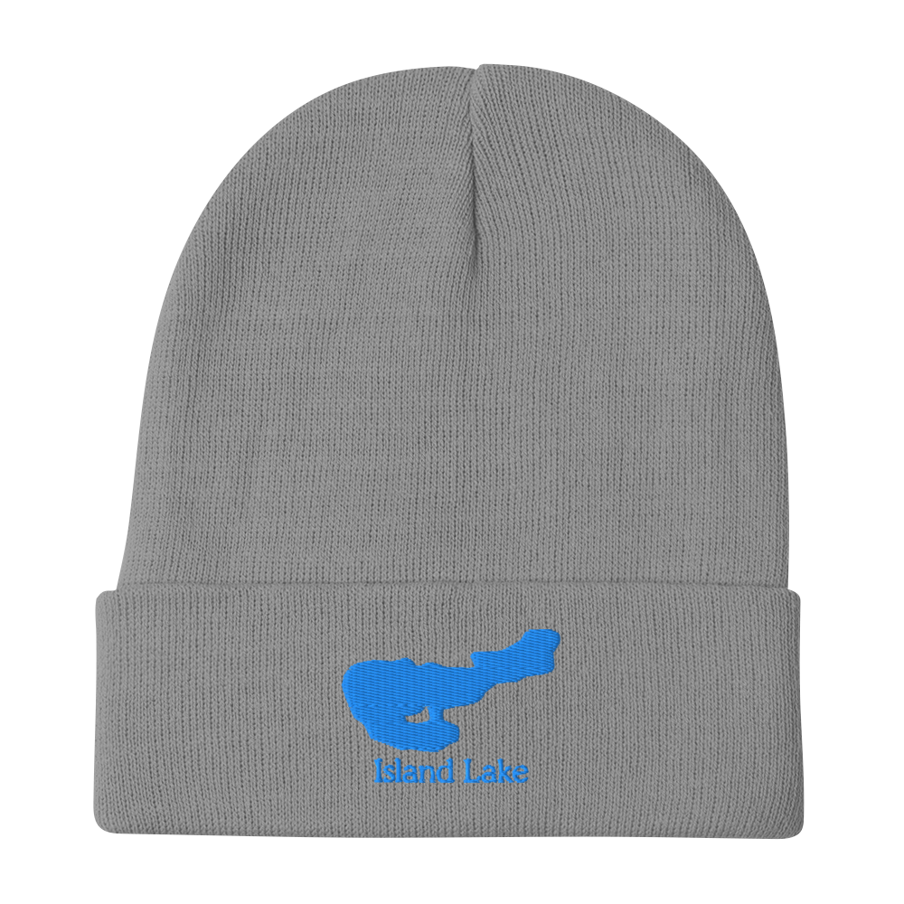Island Lake Embroidered Beanie Hat