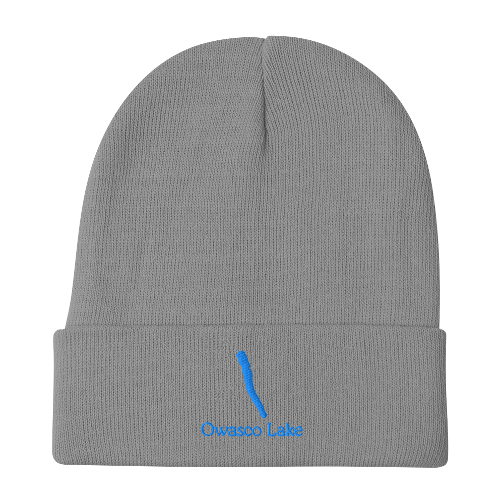 Owasco Lake Embroidered Beanie Hat