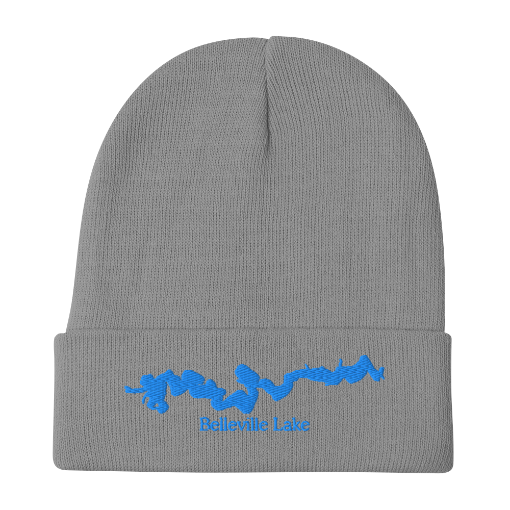 Belleville Lake Embroidered Beanie Hat