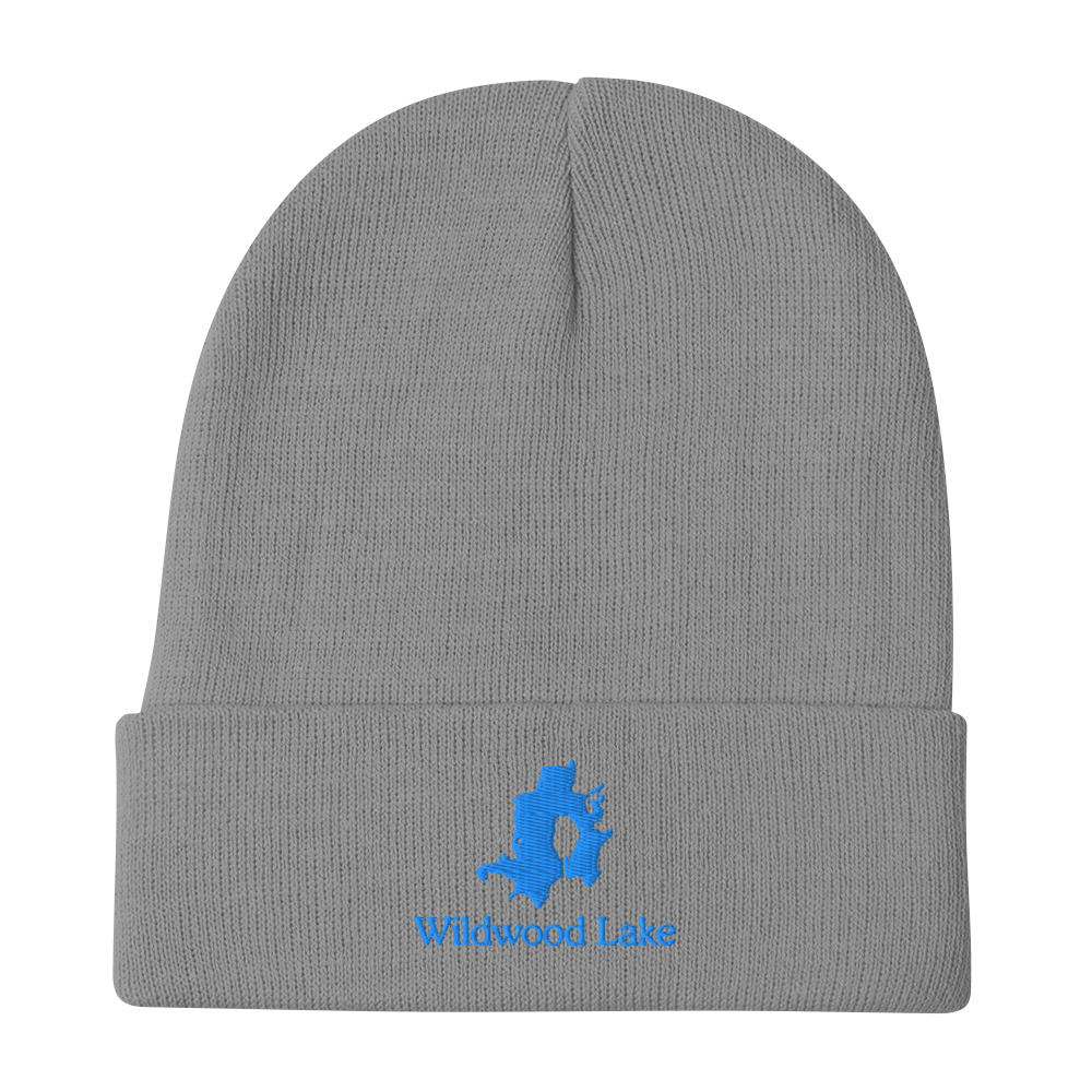 Wildwood Lake Embroidered Beanie Hat