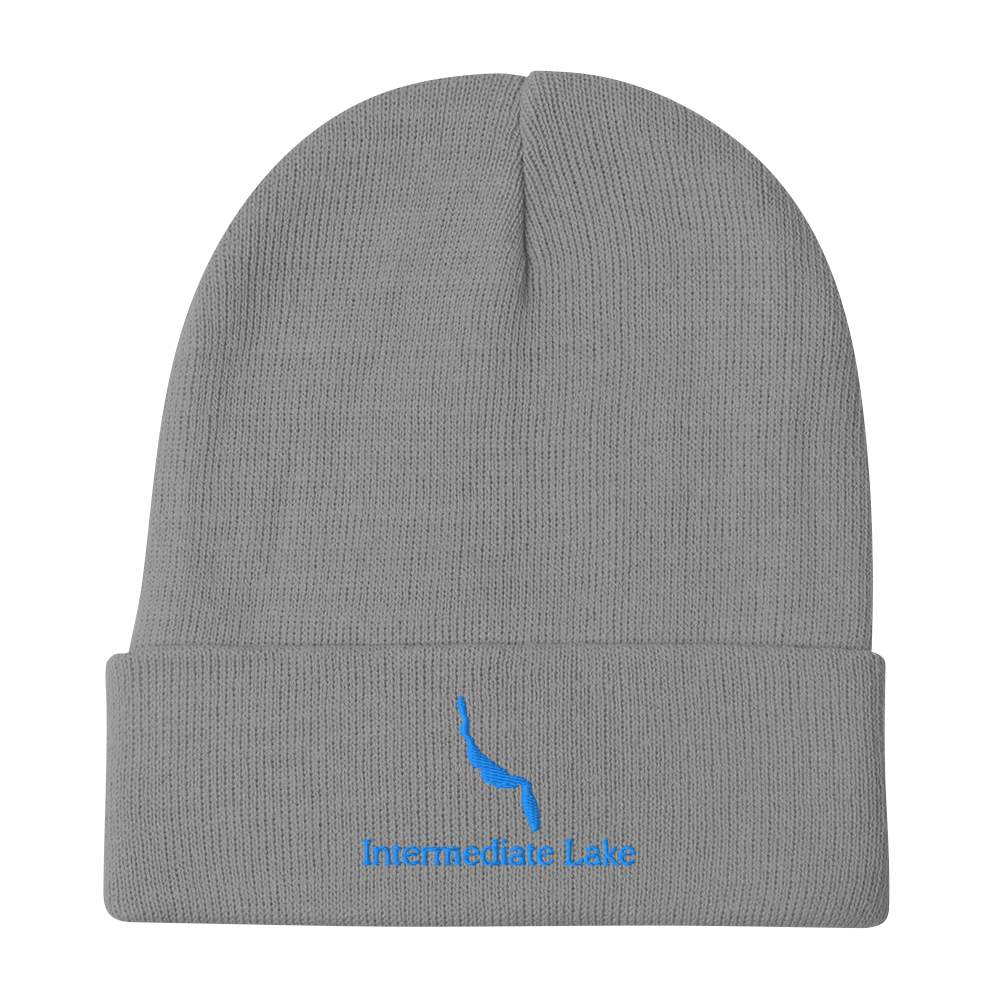 Intermediate Lake Embroidered Beanie Hat