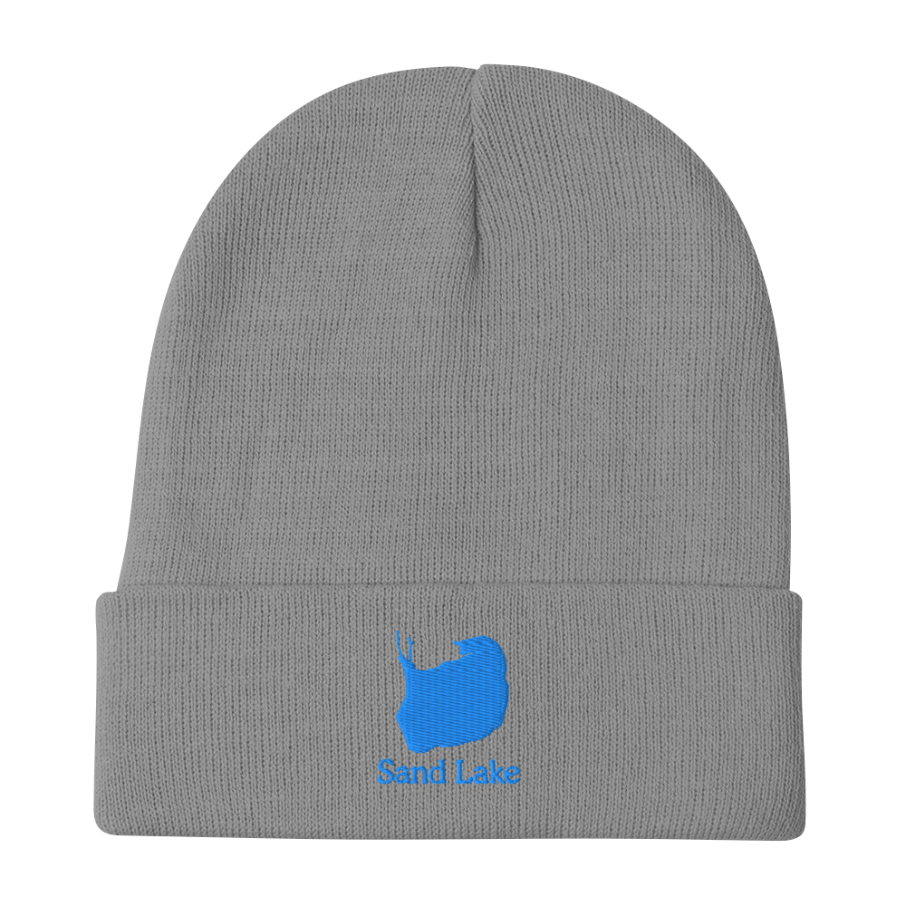 Sand Lake Embroidered Beanie Hat