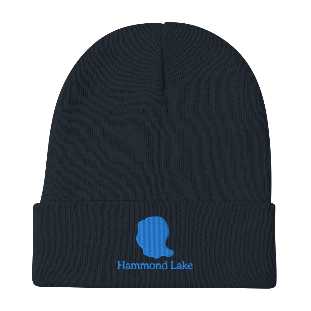 Hammond Lake Embroidered Beanie Hat