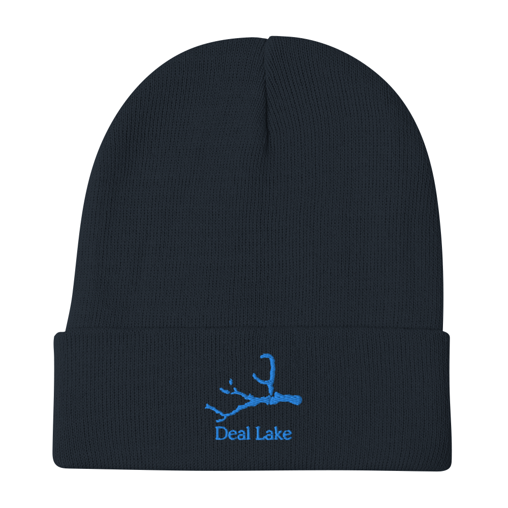 Deal Lake Embroidered Beanie Hat