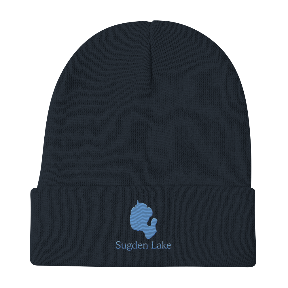 Sugden Lake Embroidered Beanie Hat