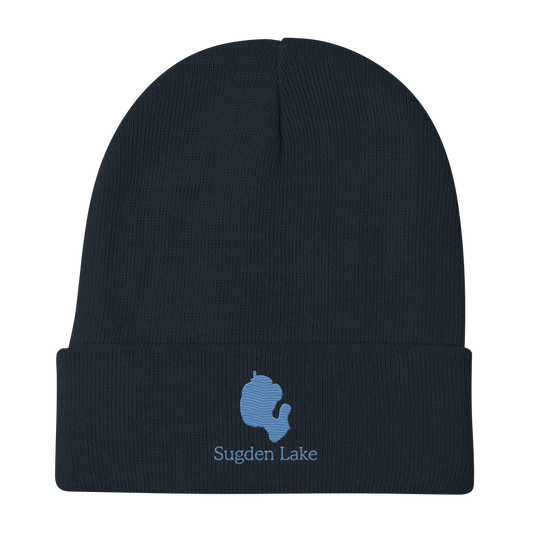 Sugden Lake Embroidered Beanie Hat