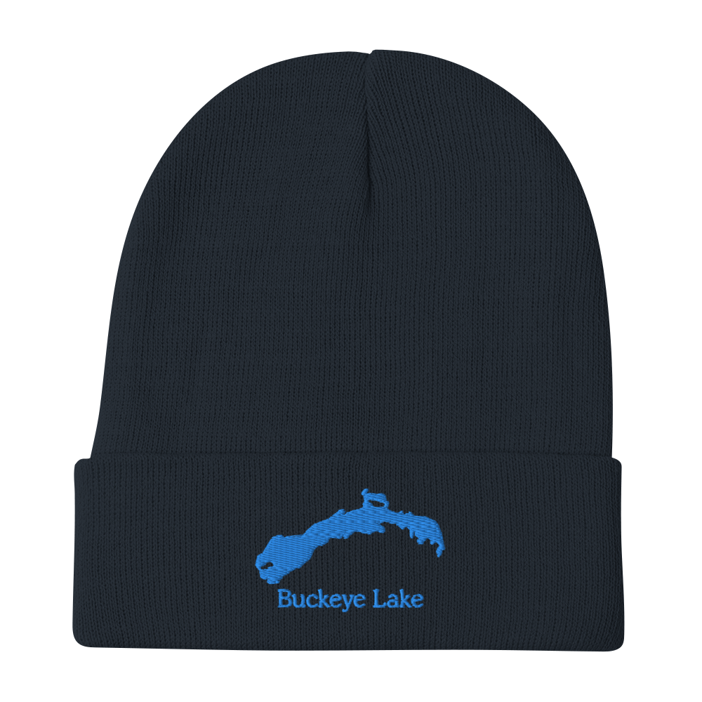 Buckeye Lake Embroidered Beanie Hat