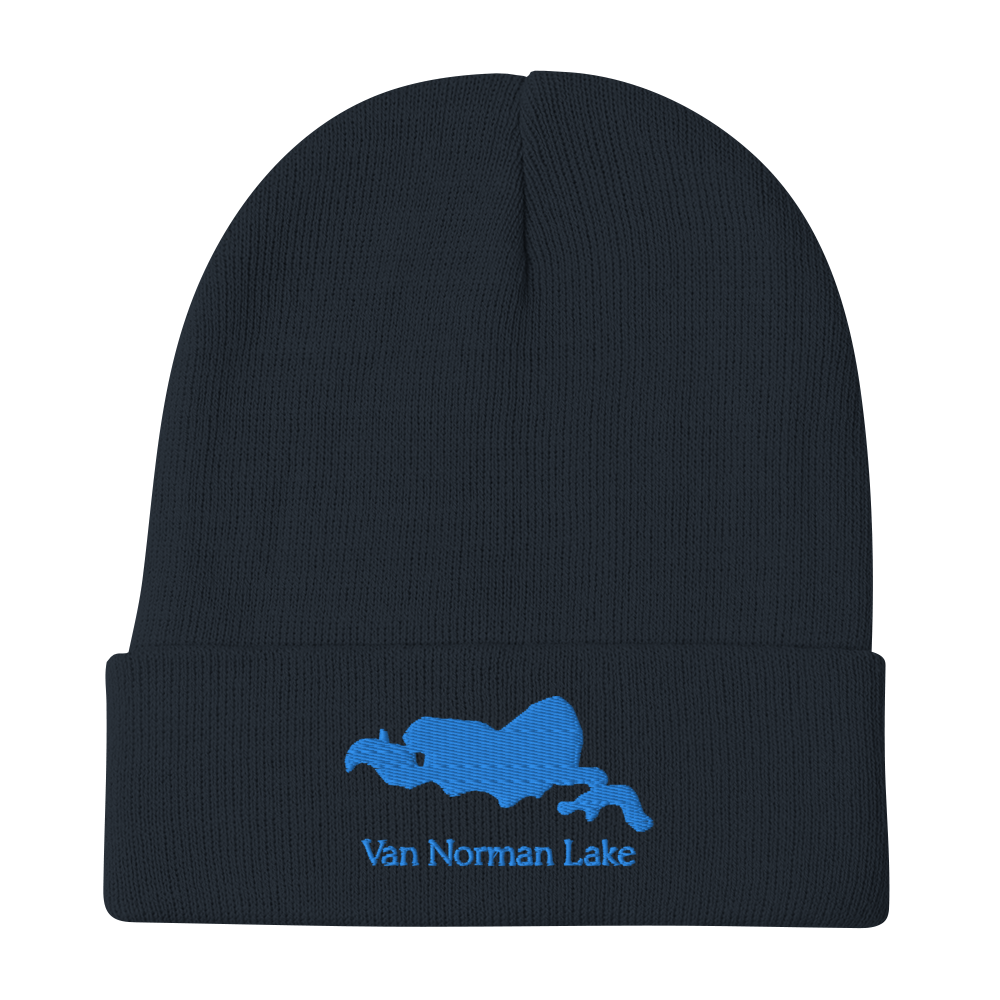 Van Norman Lake Embroidered Beanie Hat