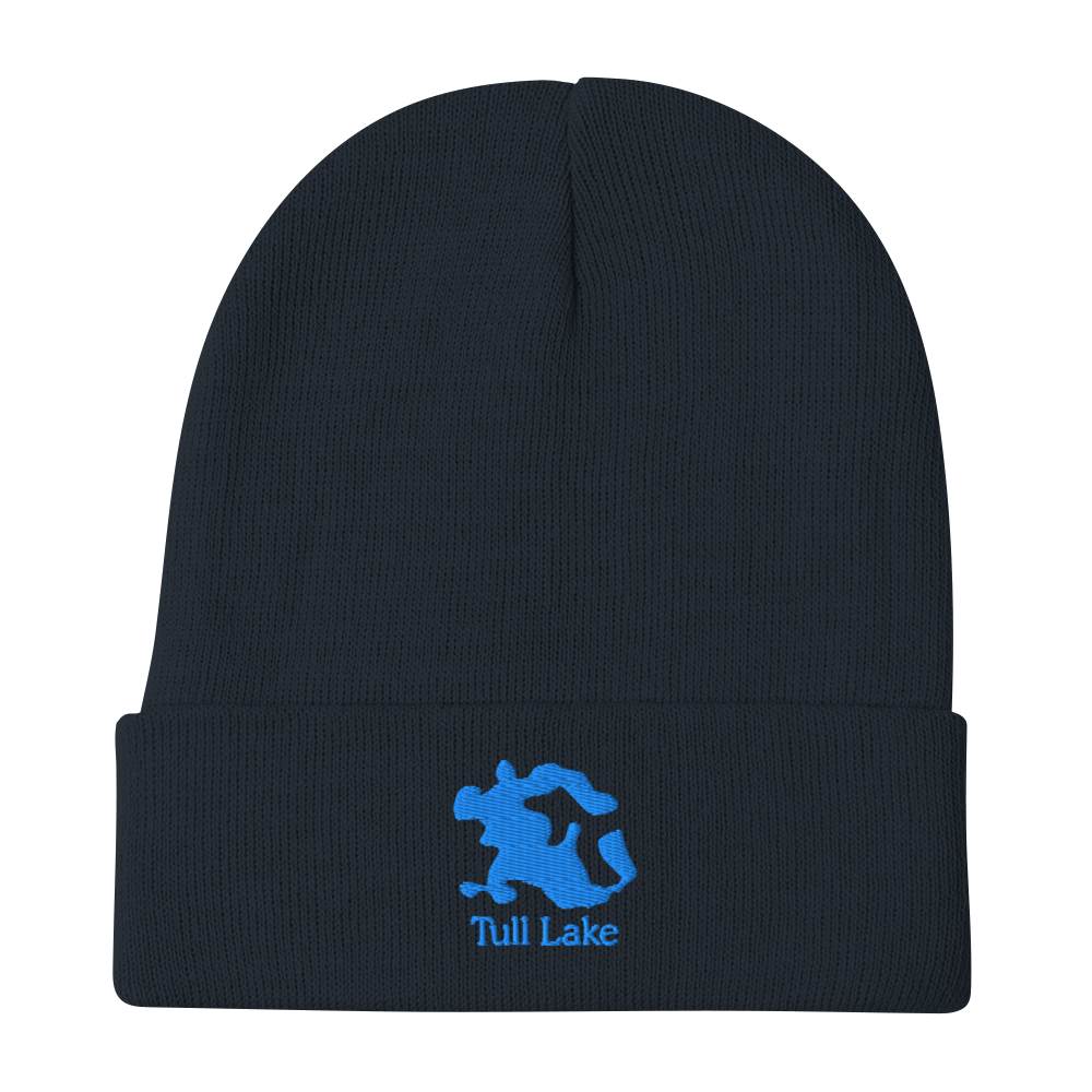 Tull Lake Embroidered Beanie Hat