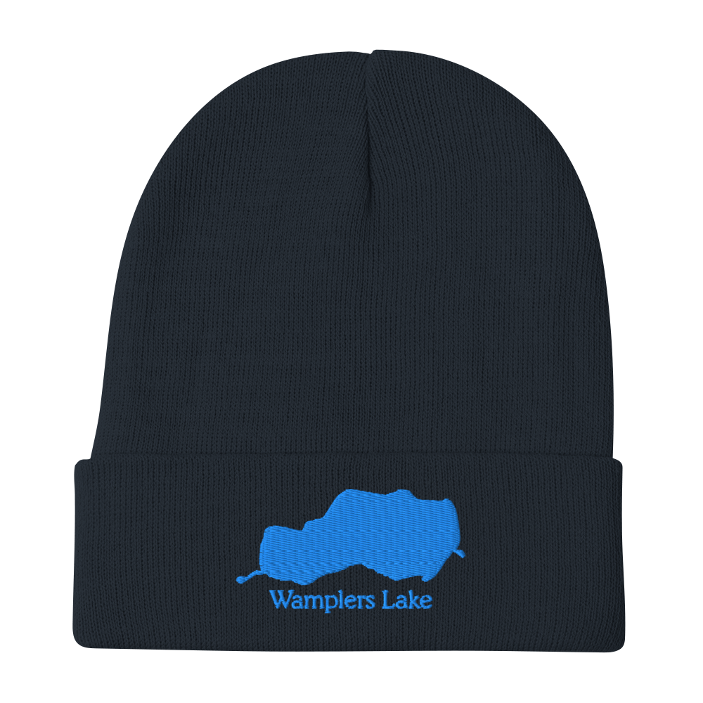 Wamplers Lake Embroidered Beanie Hat