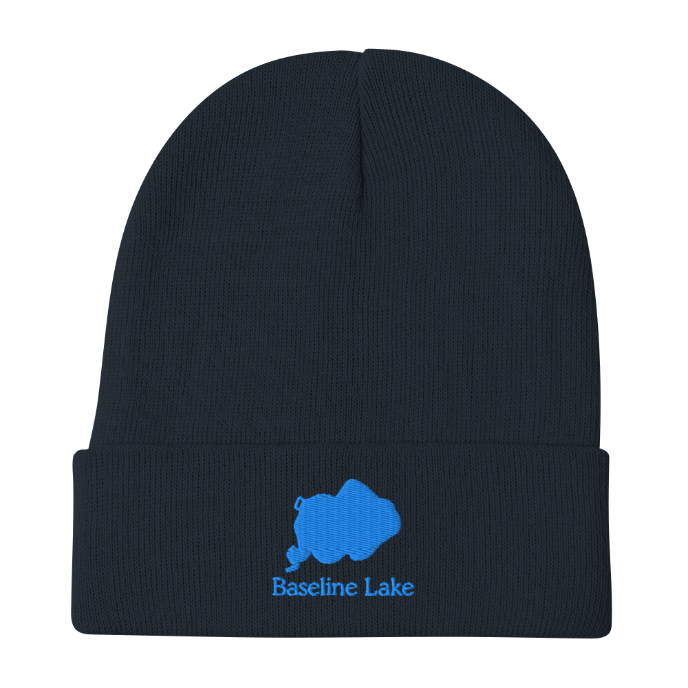 Baseline Lake Embroidered Beanie Hat