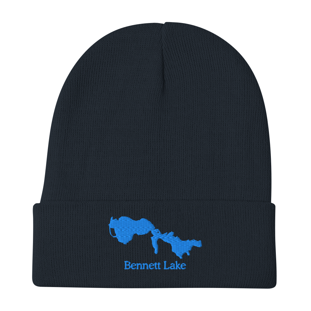 Bennett Lake Embroidered Beanie Hat