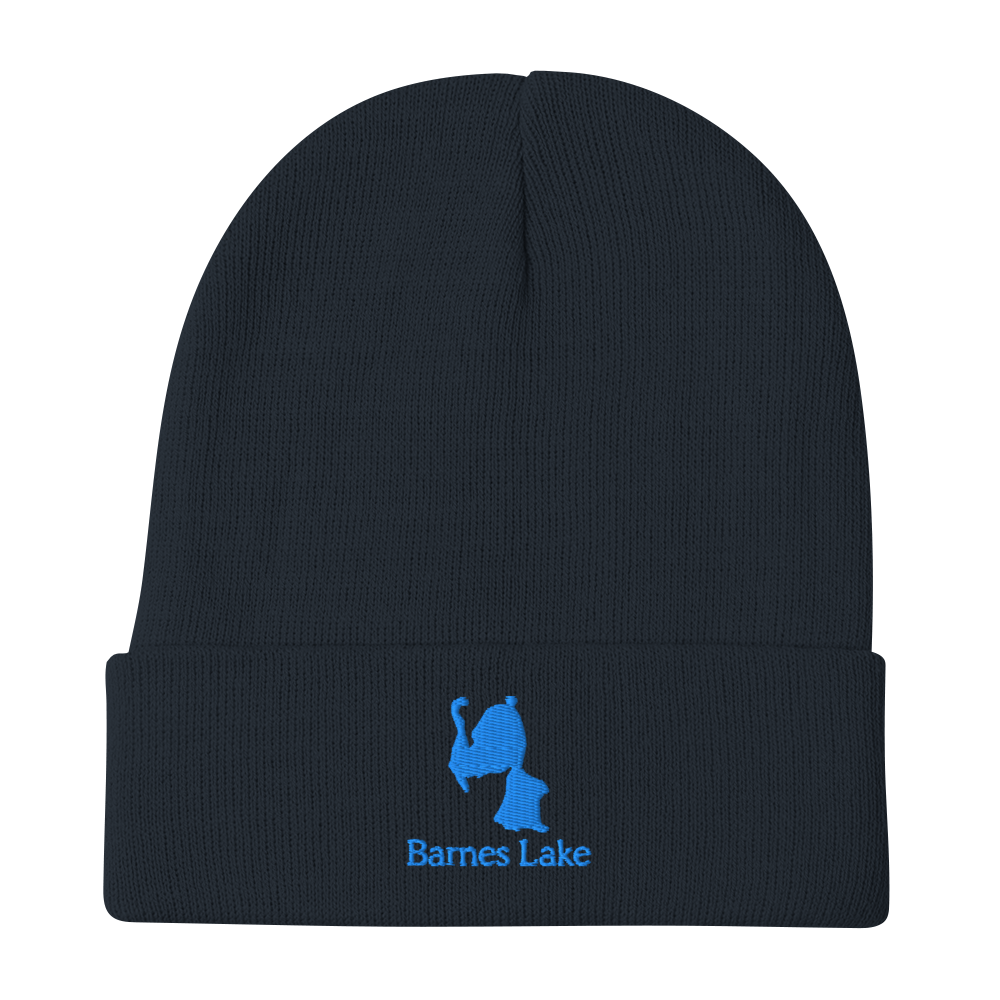 Barnes Lake Embroidered Beanie Hat