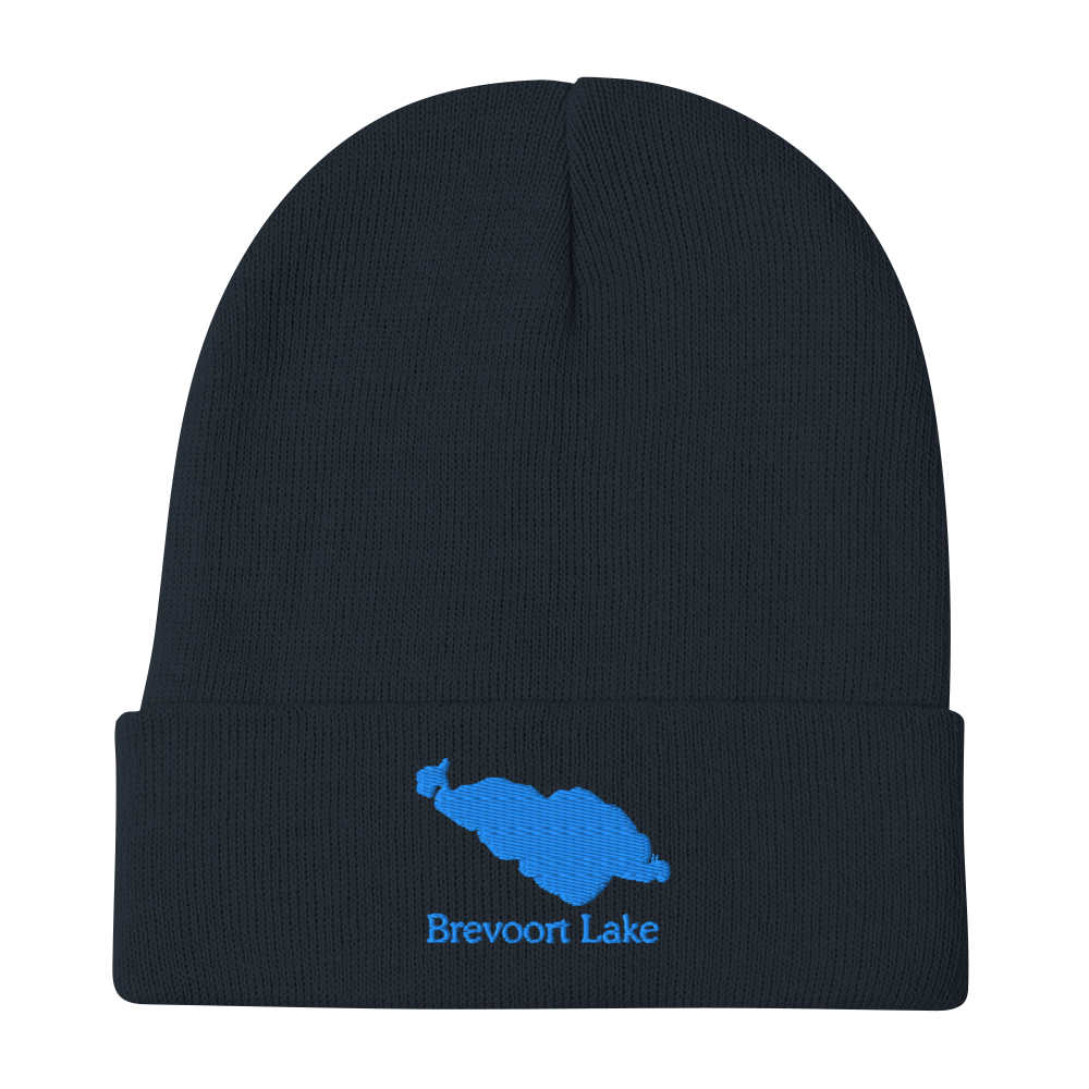 Brevoort Lake Embroidered Beanie Hat