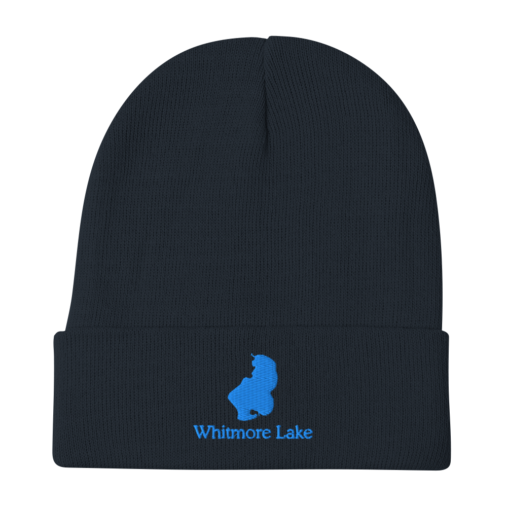 Whitmore Lake Embroidered Beanie Hat