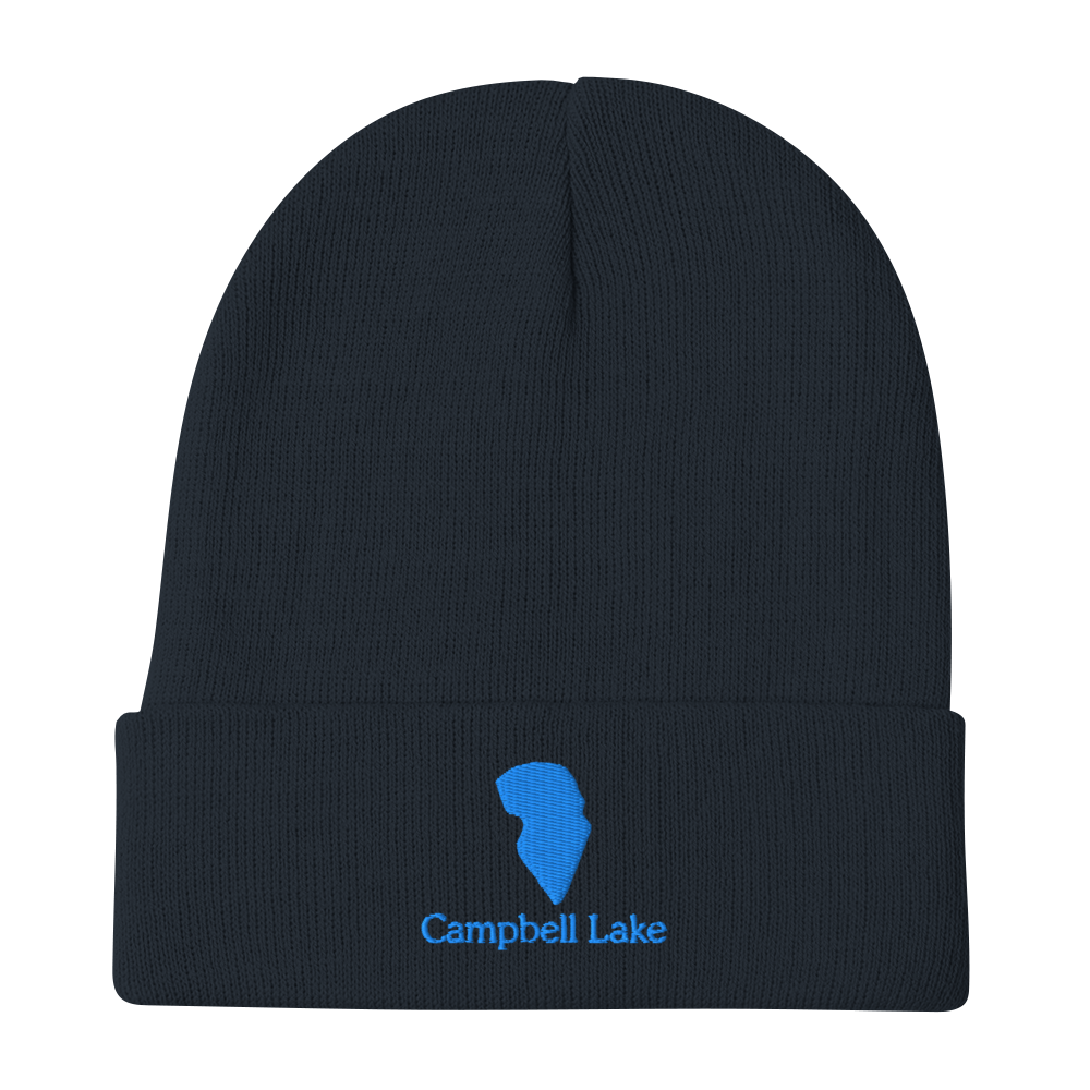 Campbell Lake Embroidered Beanie Hat