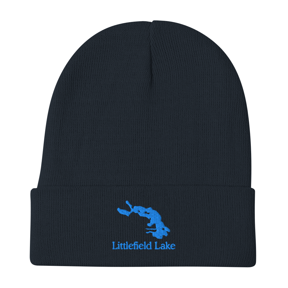 Littlefield Lake Embroidered Beanie Hat