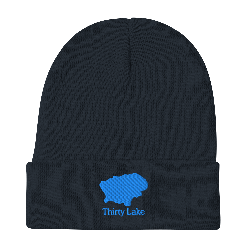 Thirty Lake Embroidered Beanie Hat
