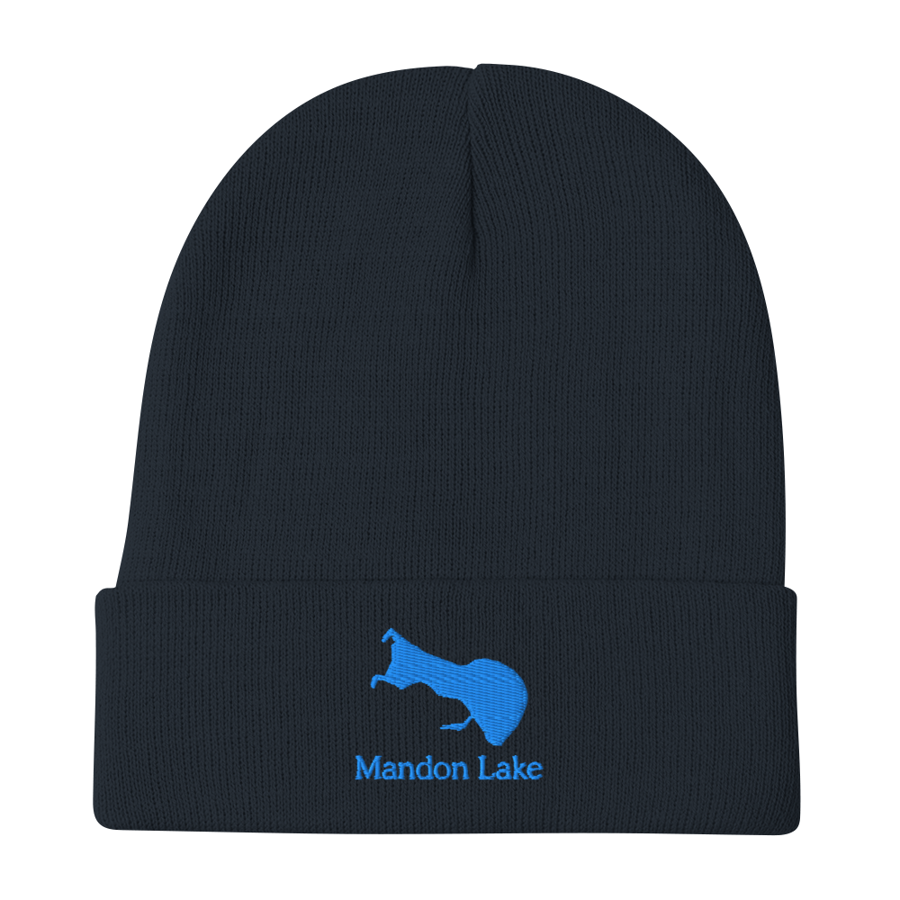 Mandon Lake Embroidered Beanie Hat