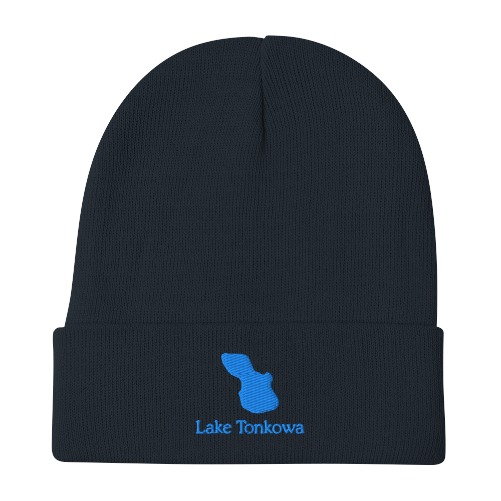 Lake Tonkowa Embroidered Beanie Hat